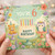6th Birthday Card, Cute Bear and Owl Birthday Card