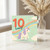 10th Birthday Card, Cute Unicorn Rainbow Card
