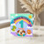 1st Birthday Card, Cute Rainbow Animals Happy Birthday Today Card
