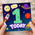 1st Birthday Card, Space Themed Today Yay Card