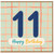 11th Birthday Card, Happy Birthday Card for 11 Year Old