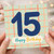 15th Birthday Card, Happy 15th Birthday Card