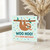 Sloth Birthday Card - Woo Hoo! It's Your Birthday - Cute Funny Animal Card with Confetti - For Him, Her, Kids or Adults - Blank Inside