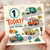 1st Birthday Card, Happy Birthday Vehicles Card