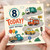 8th Birthday Card, Fun Vehicles Happy Birthday Card
