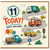 11th Birthday Card, Happy Birthday Transport Vehicles Design