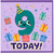 9th Birthday Card, Cute Today Party Hat Number 9 Birthday Card