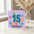 15th Birthday Card, Today! Cute Happy 15 Birthday Greeting Card