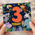 3rd Birthday Card, Jungle Animals Today!