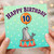 10th Birthday Card, Happy Birthday 10 Cute Seal Circus Design