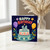 14th Birthday Card, Colourful Cake and Balloons Card