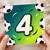 4th Birthday Card, Soccer Football Card