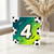 4th Birthday Card, Soccer Football Card
