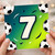 7th Birthday Card, Football Soccer Card