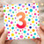 3rd Birthday Card, Colourful Confetti Number 3 Card