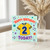 2nd Birthday Card, Happy Birthday Today Soccer Shirt Design
