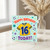 16th Birthday Card, Soccer Football Jersey Design