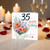 35th Birthday Card, Floral Bouquet Happy Birthday Card With Love
