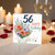 56th Birthday Card, Floral Bouquet Happy Birthday Card With Love