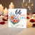 66th Birthday Card, Floral Bouquet Happy Birthday With Love