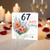 67th Birthday Card, Happy 67 Birthday Floral Bouquet Card