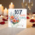 107th Birthday Card, Floral Bouquet Happy Birthday With Love