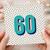 60th Birthday Card