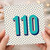 110th Birthday Card