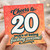 20th Birthday Card, Cheers to 20 Years of Being Awesome
