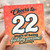 22nd Birthday Card, Cheers to 22 Years of Being F***ing Awesome
