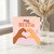 My Bestie Friendship Card - Heart Hands Illustration - Cute Best Friend Card for Birthday, Thank You or Just Because