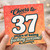 37th Birthday Card, Cheers to 37 Years of Being Awesome