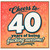 40th Birthday Card, Funny Cheers to 40 Years of Being Awesome