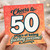 50th Birthday Card, Cheers to 50 Years of Being Fucking Awesome