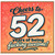 52nd Birthday Card, Cheers to 52 Years of Being Awesome Card