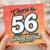 56th Birthday Card, Cheers to 56 Years of Being Awesome