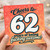 62nd Birthday Card, Cheers to 62 Years of Being Awesome Card