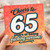 65th Birthday Card, Cheers to 65 Years of Being Awesome Funny Age 65 Card
