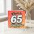 65th Birthday Card, Cheers to 65 Years of Being Awesome Funny Age 65 Card