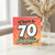 70th Birthday Card, Cheers to 70 Years of Being Awesome Card