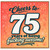 75th Birthday Card, Cheers to 75 Years of Being Awesome Card