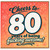 80th Birthday Card, Cheers to 80 Years of Being Awesome Funny Birthday Card