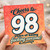 98th Birthday Card, Cheers to 98 Years of Being Fucking Awesome