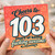 103rd Birthday Card, Cheers to 103 Years of Being Awesome Card
