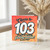 103rd Birthday Card, Cheers to 103 Years of Being Awesome Card