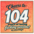 104th Birthday Card, Cheers to 104 Years of Being Awesome Card