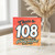 108th Birthday Card, Cheers to 108 Years of Being Awesome