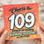 109th Birthday Card, Cheers to 109 Years of Being Fucking Awesome Card