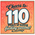110th Birthday Card, Cheers to 110 Years of Being Awesome Funny Birthday Card