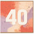 40th Birthday Card